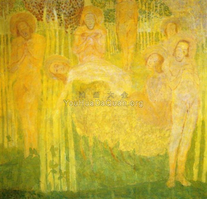 Sketch for fresco - 卡兹米尔·马列维奇